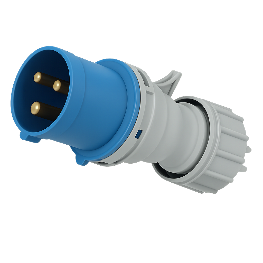 CEE Form 2P+E 16A 230V 6h IP44 Plug