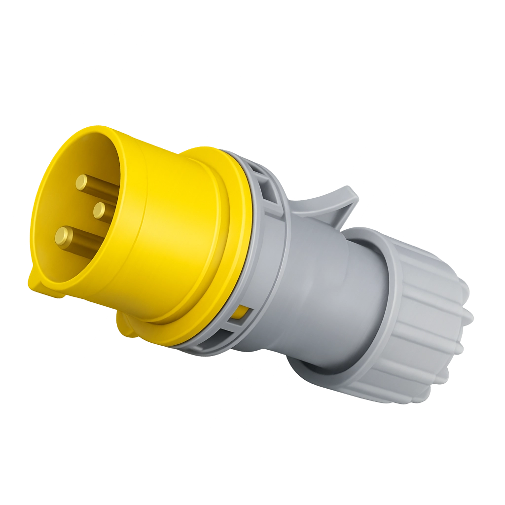 CEE Form 2P+E 16A 110V 4h IP44 Plug