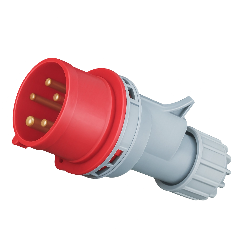 CEE Form 3P+N+E 16A 400V 6h IP44 Plug