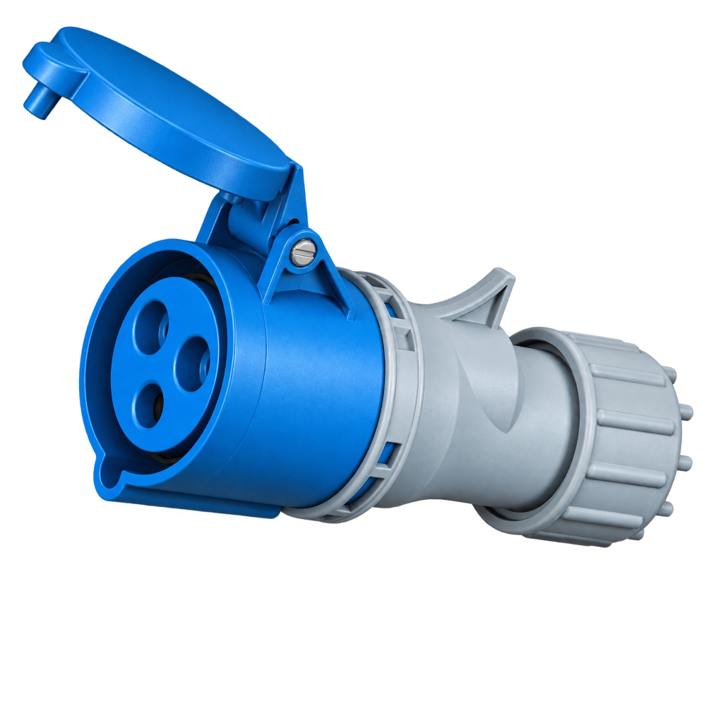 CEE Form 2P+E 16A IP44 Socket