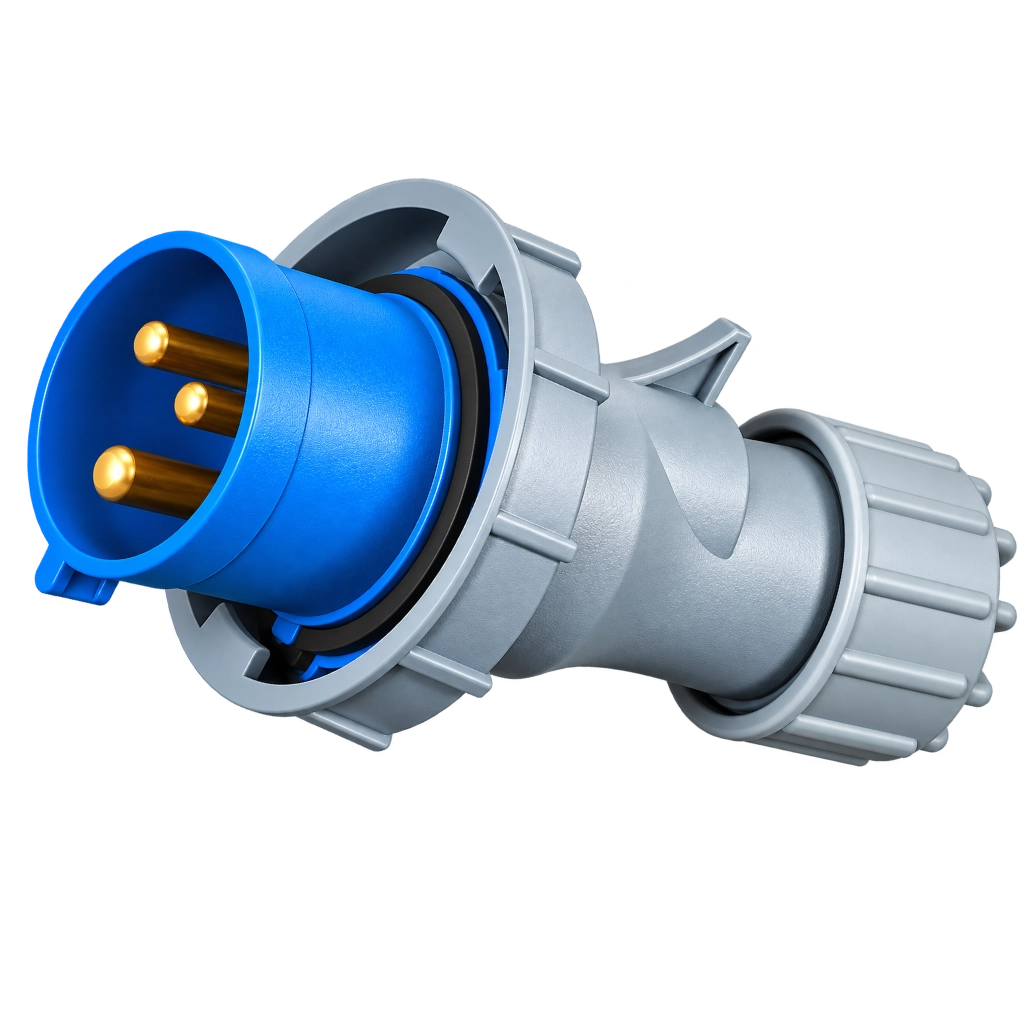 CEE Form 2P+E 32A IP67 Plug