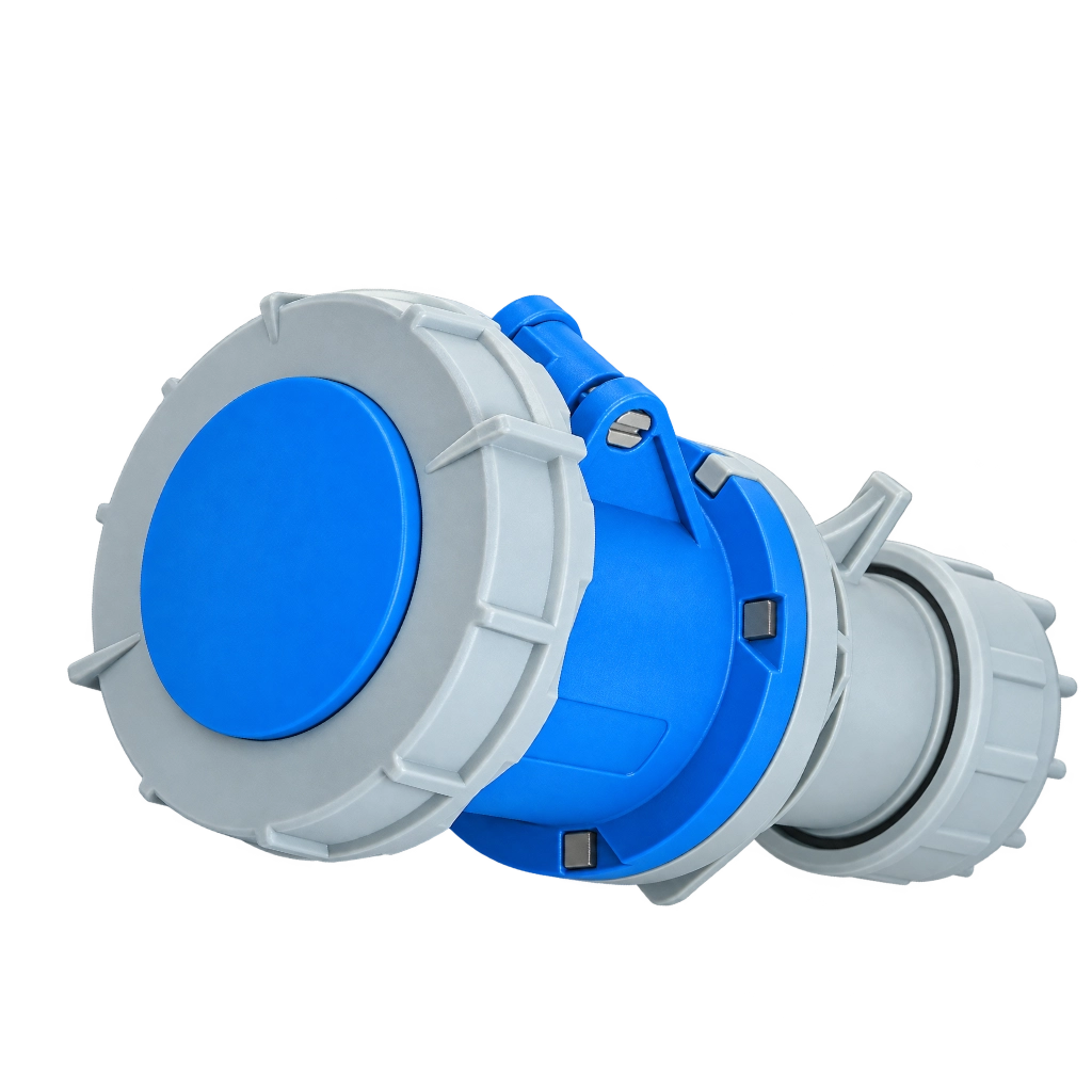 CEE Form 2P+E 63A IP67 Socket
