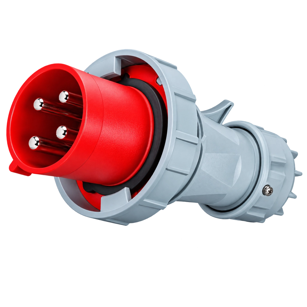 CEE Form 3P+E 125A IP67 Plug