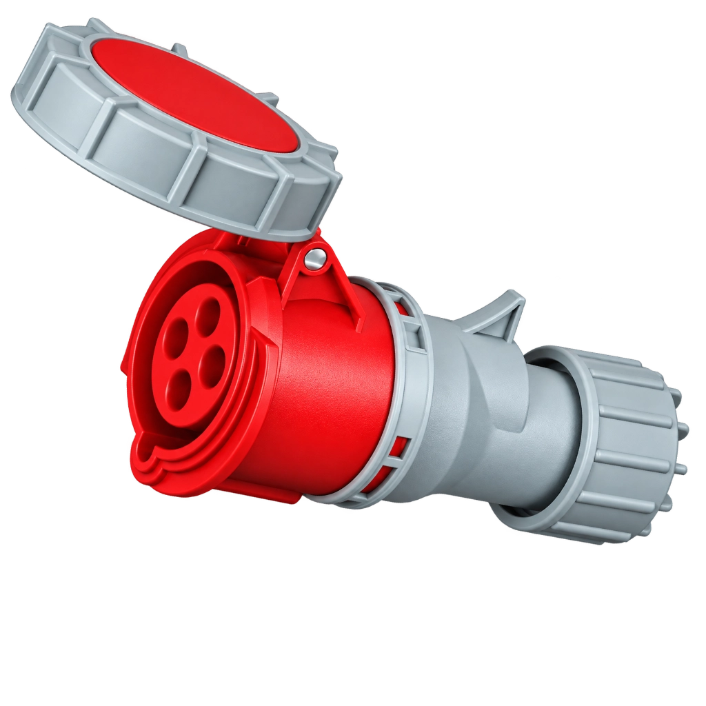 CEE Form 3P+E 16A IP67 Socket