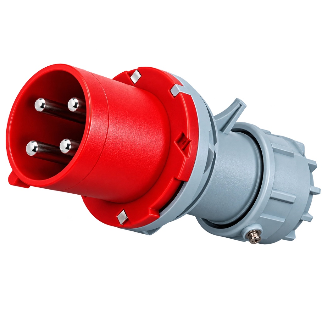 CEE Form 3P+E 63A IP44 Plug