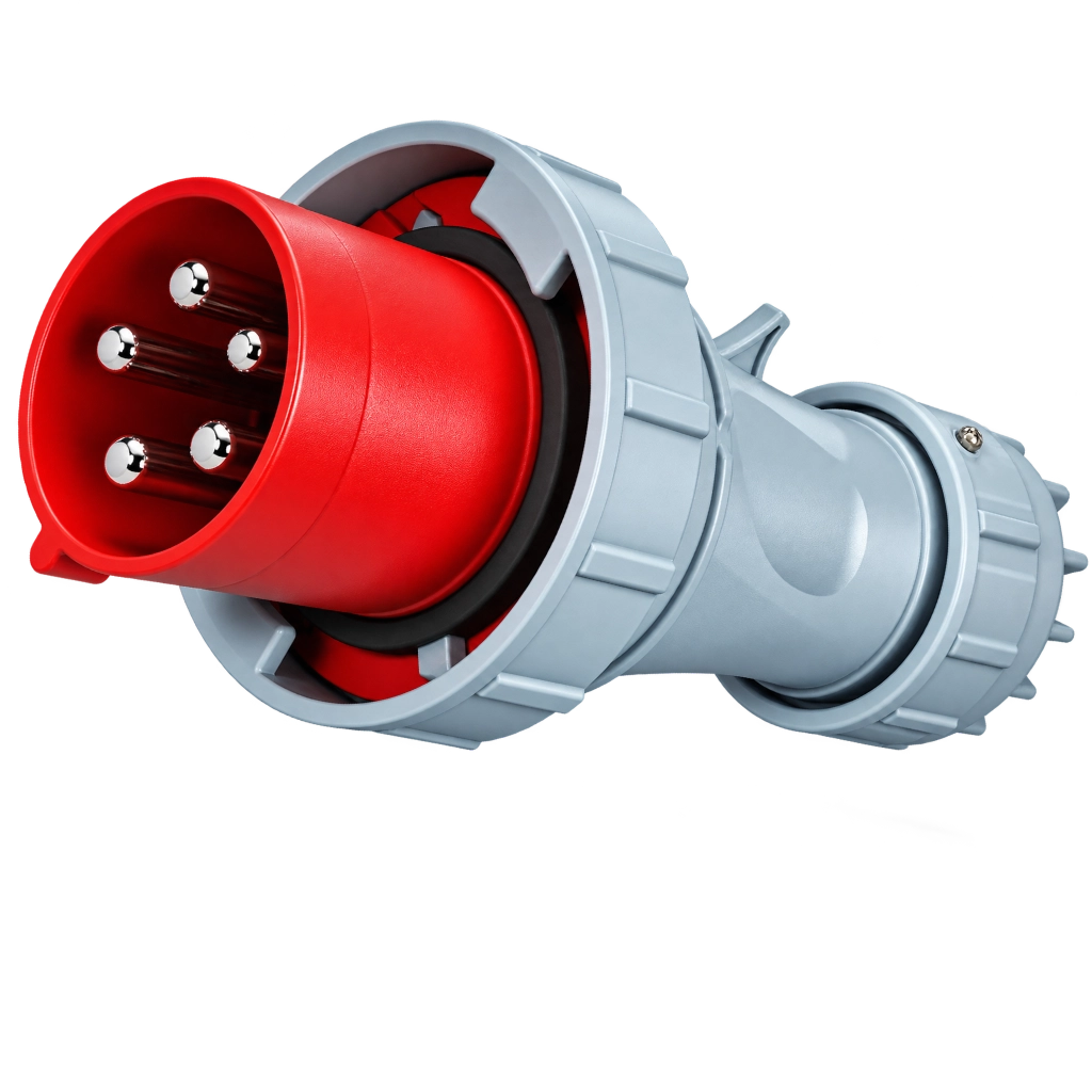 CEE Form 3P+N+E 125A IP67 Plug