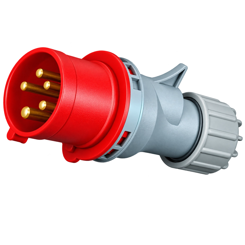CEE Form 3P+N+E 32A IP44 Plug