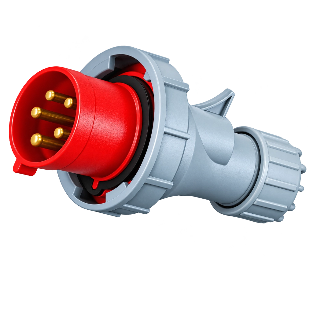 CEE Form 3P+N+E 32A IP67 Plug