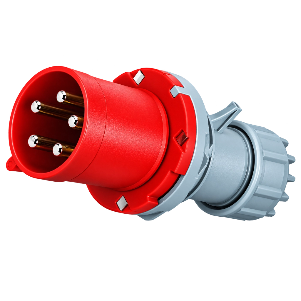 CEE Form 3P+N+E 63A IP44 Plug