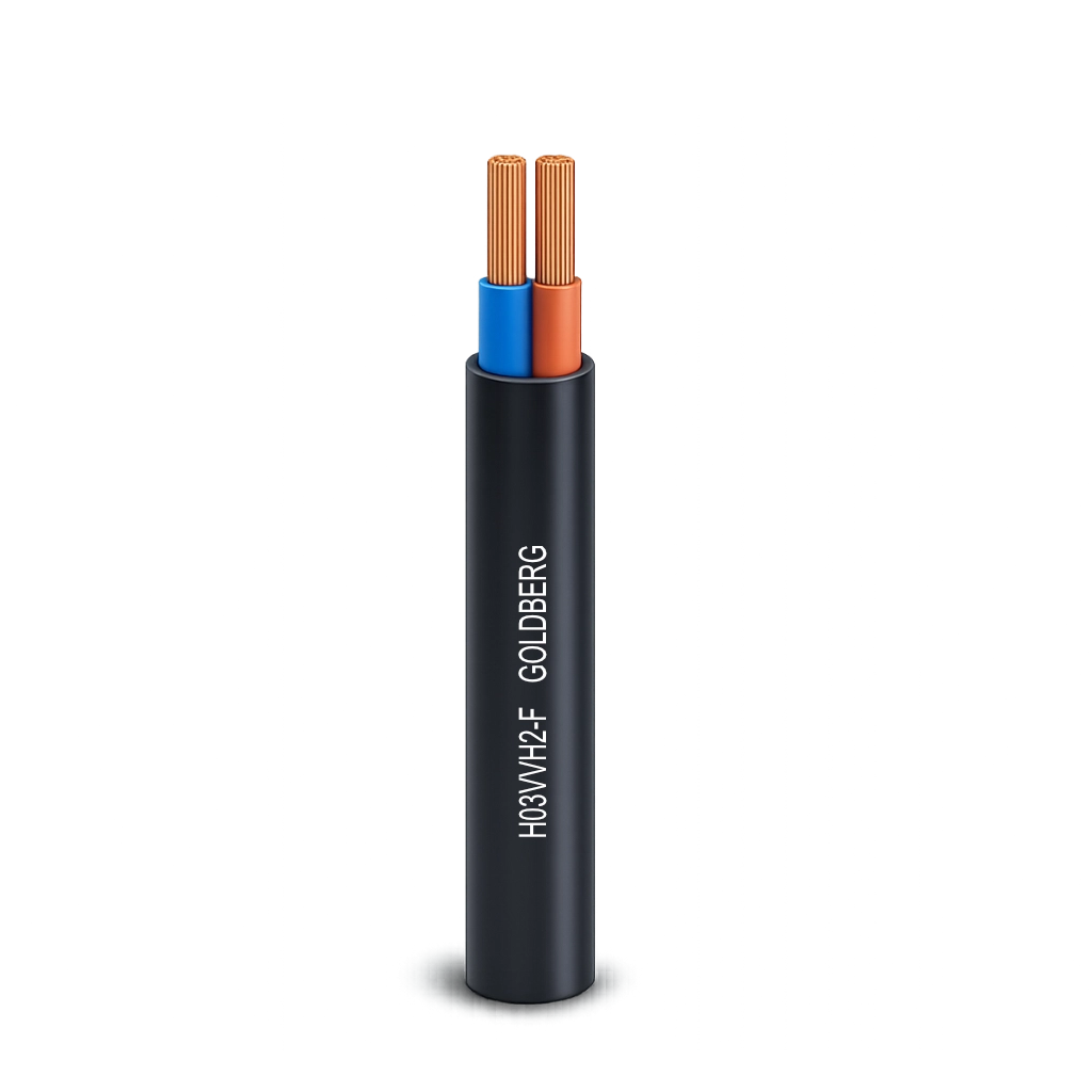 H03VVH2-F PVC Flat Cable